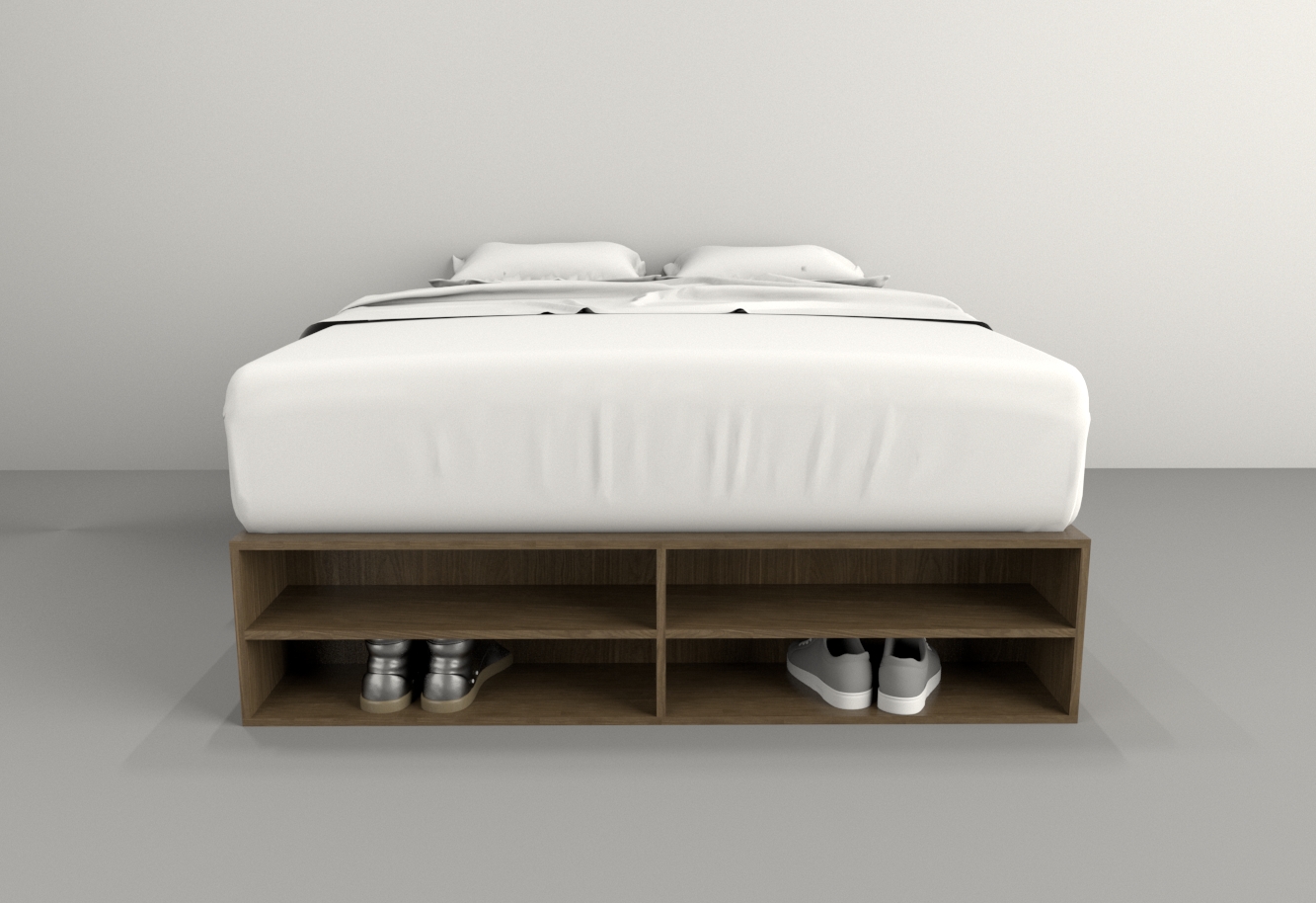 BOX 1,40M 4 CAJONES / 2 ESTANTES - Imagen 16