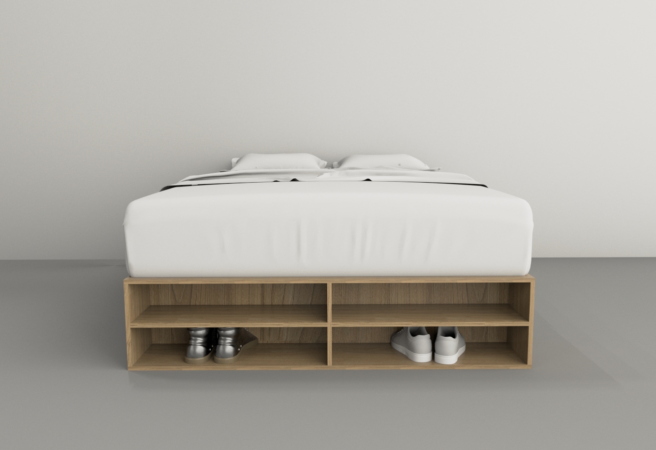 BOX 1,40M 4 CAJONES / 2 ESTANTES - Imagen 38