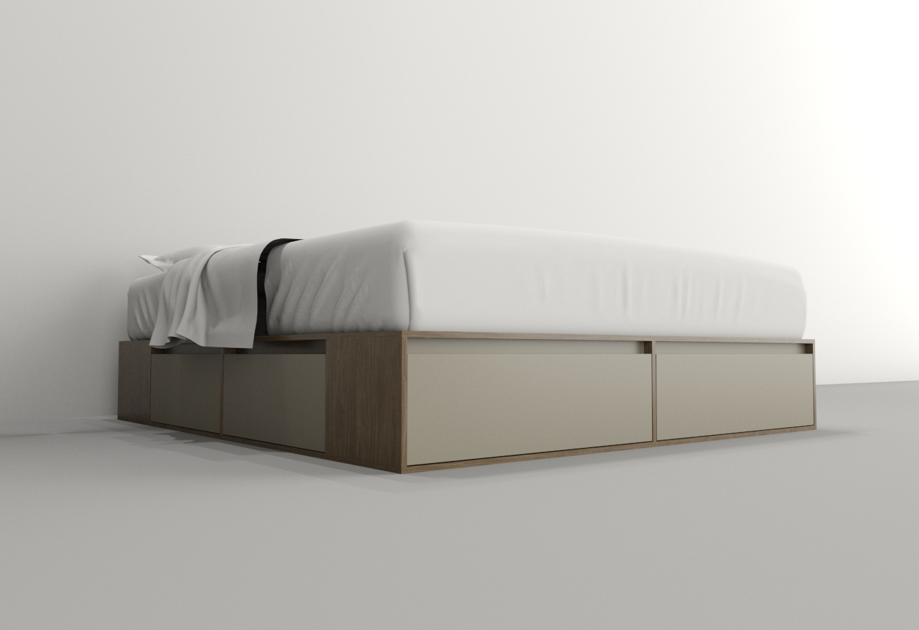 BOX 1,80M 4 CAJONES / 2 PUERTA / 4 ESTANTES - Imagen 5