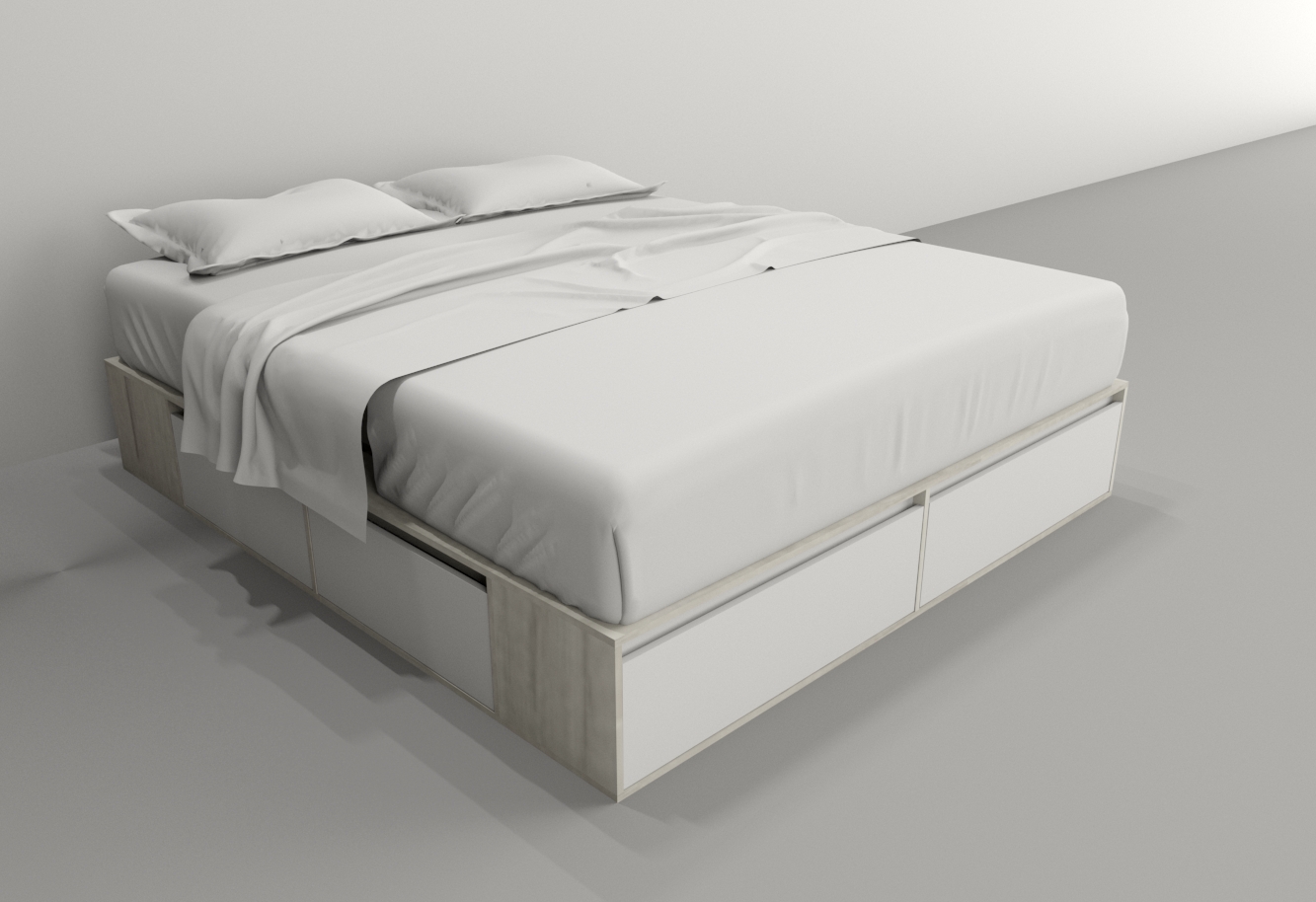 BOX 2,00M 4 CAJONES / 2 PUERTA /4 ESTANTES - Imagen 23