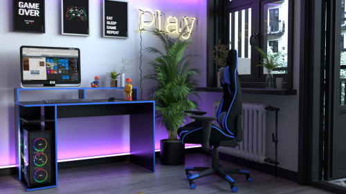 ESCRITORIO GAMER 1,29M 3047