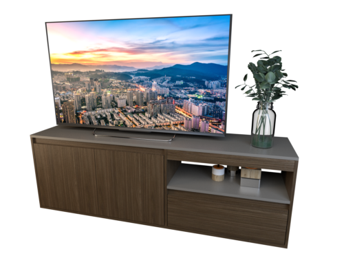 Rack TV 1,54 mt 1 Caj. 2 Ptas. 4027