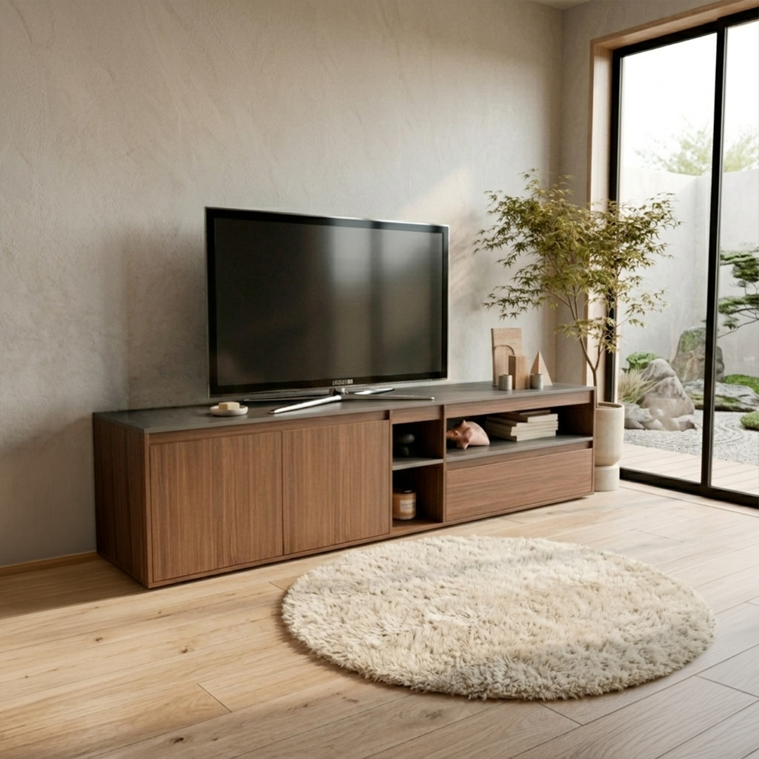 Rack TV 2 Mt. 1 Cajon 2 Puertas 4032 - Imagen 10