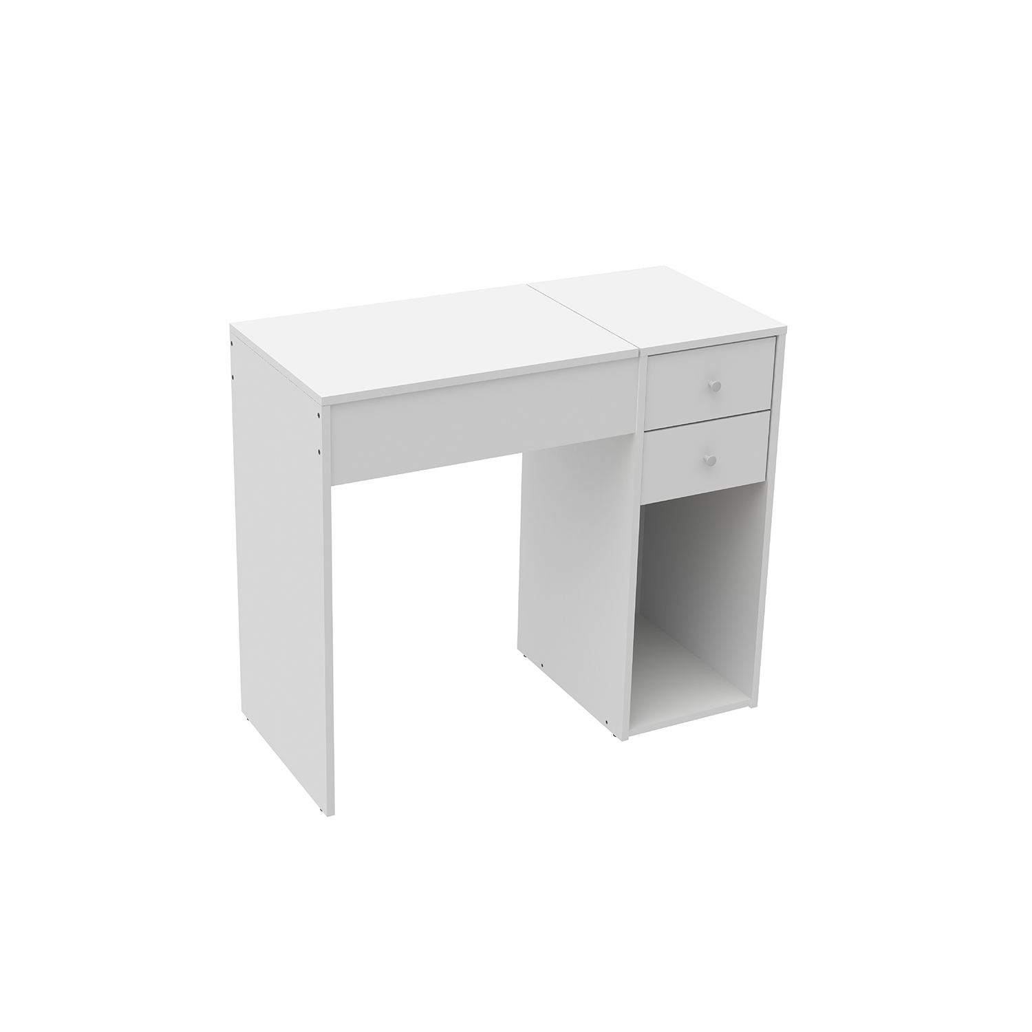 Mueble Tocador de Maquillaje con Espejo - Imagen 6