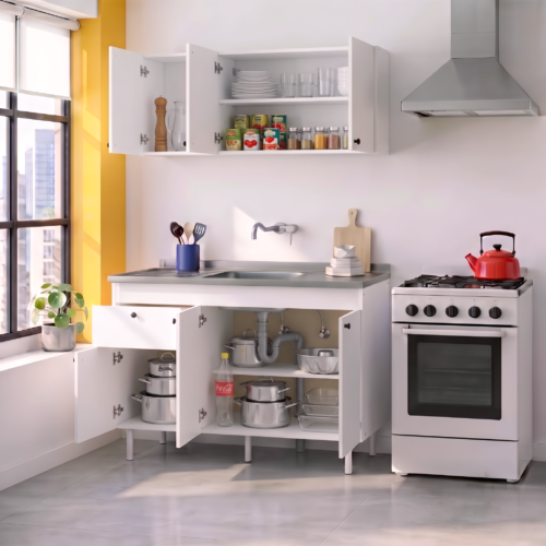 Combo Cocina Alacena+Bajo Mesada 120 Full