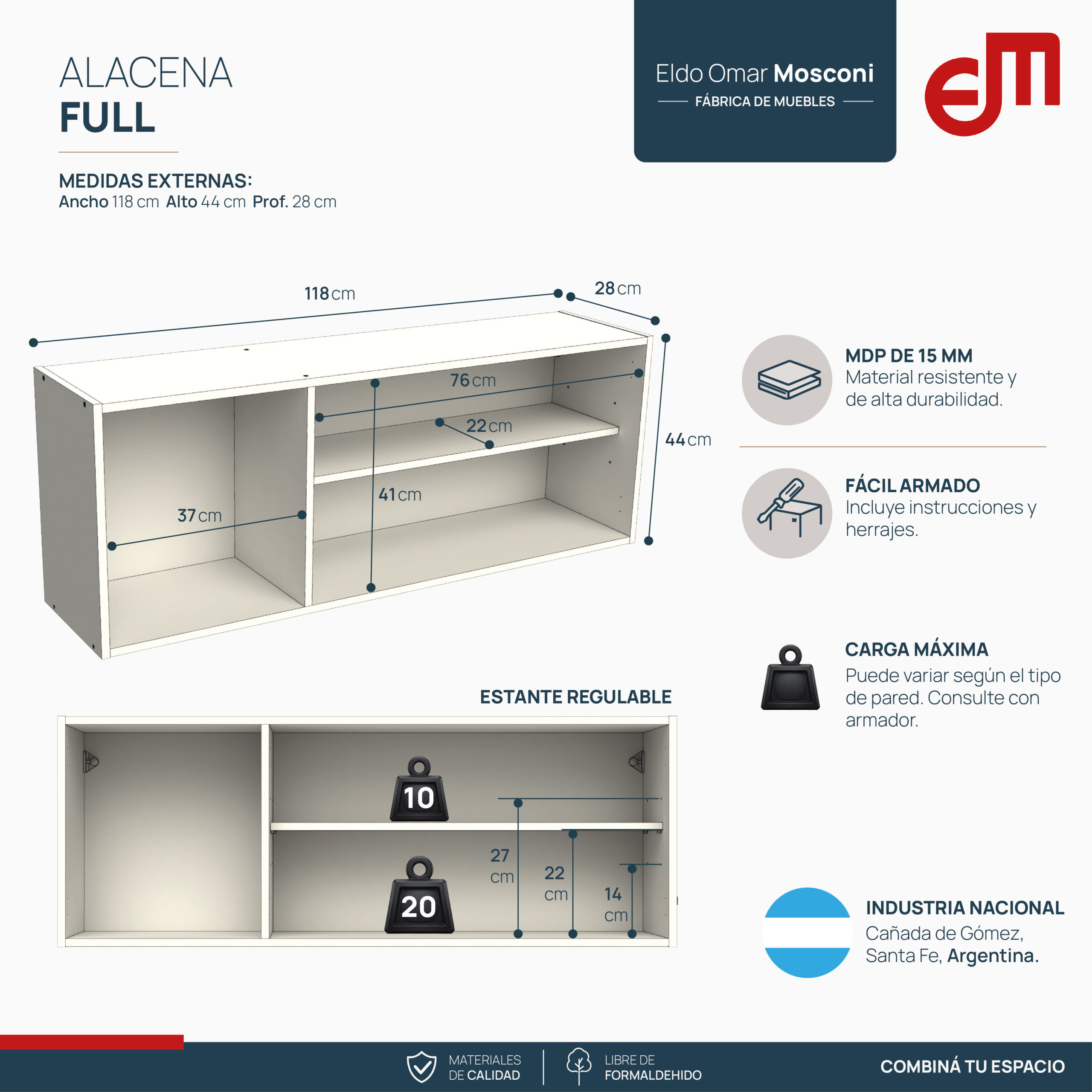 Alacena 120 Full - Imagen 7