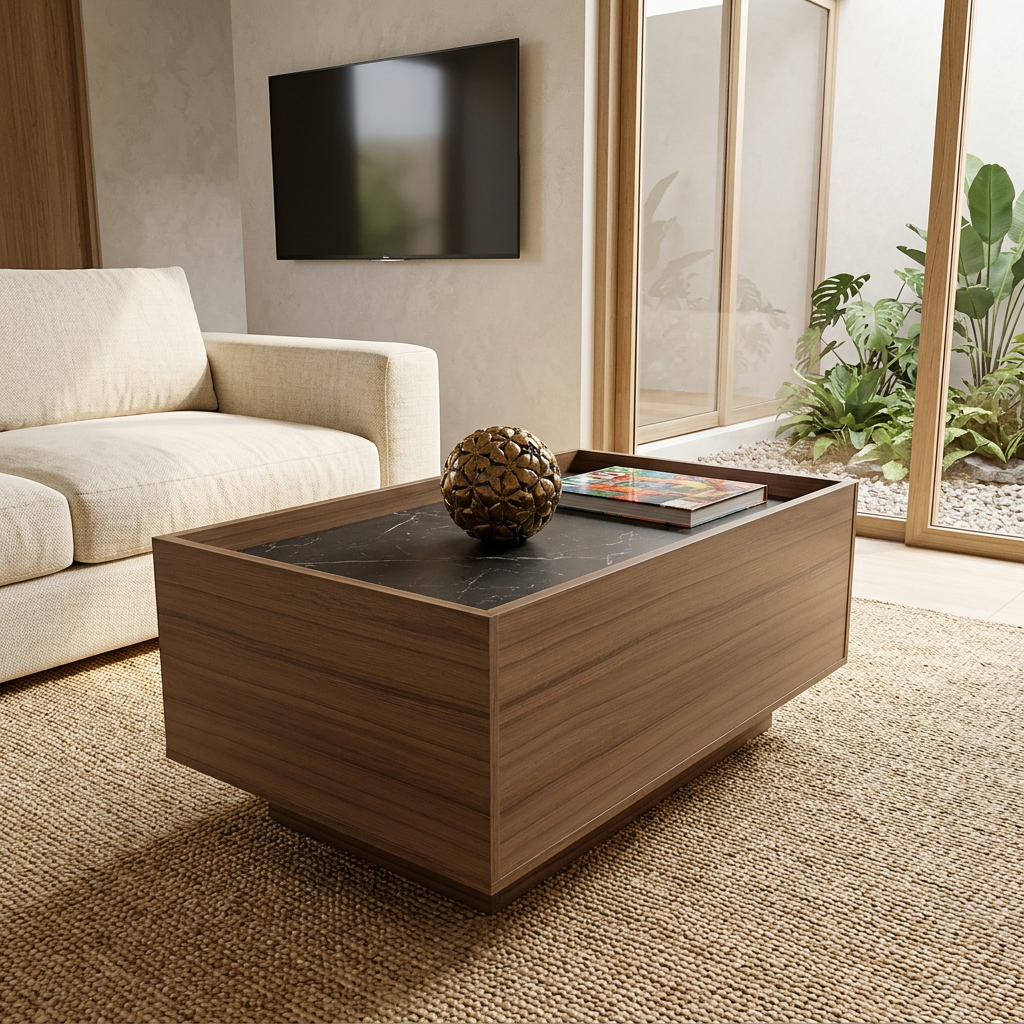 Mesa de Centro 90 cm 1 Pta 4235 - Imagen 21