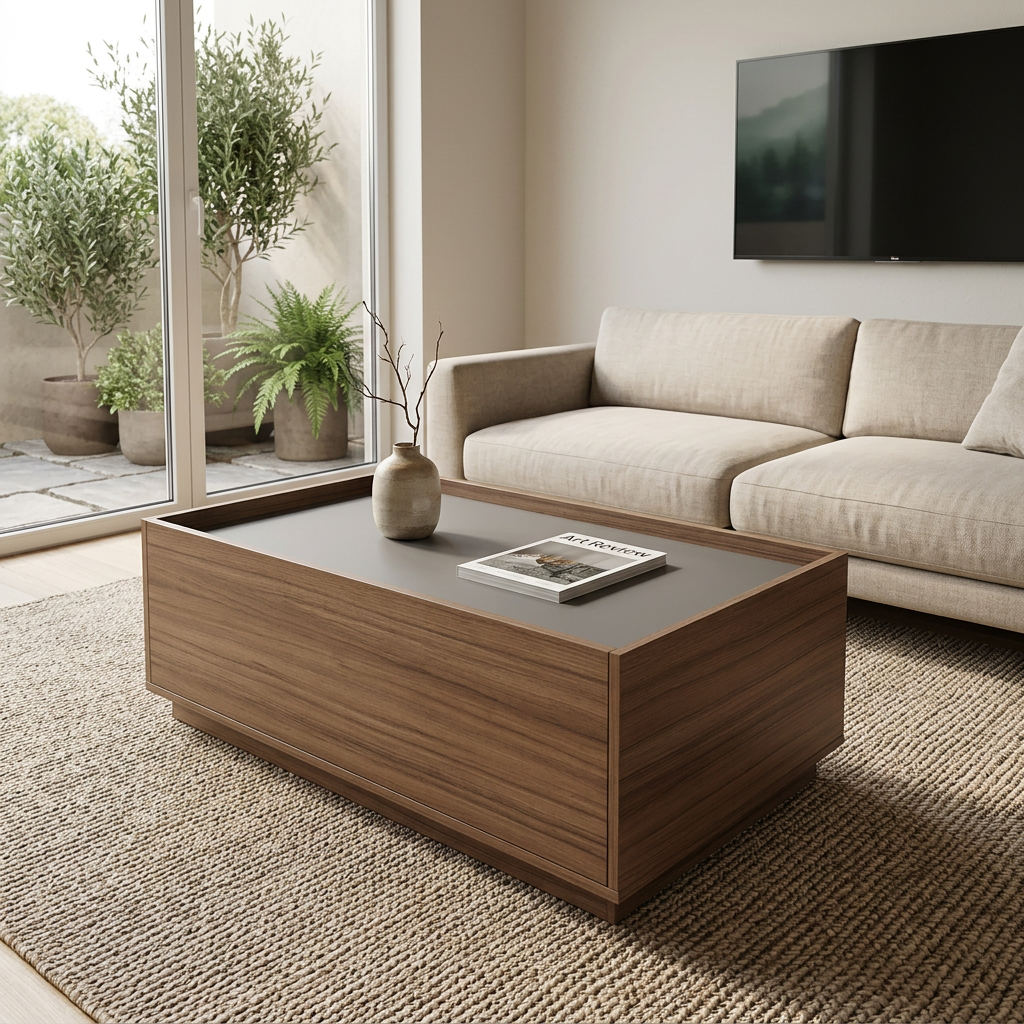 Mesa de Centro 90 cm 1 Pta 4235 - Imagen 23