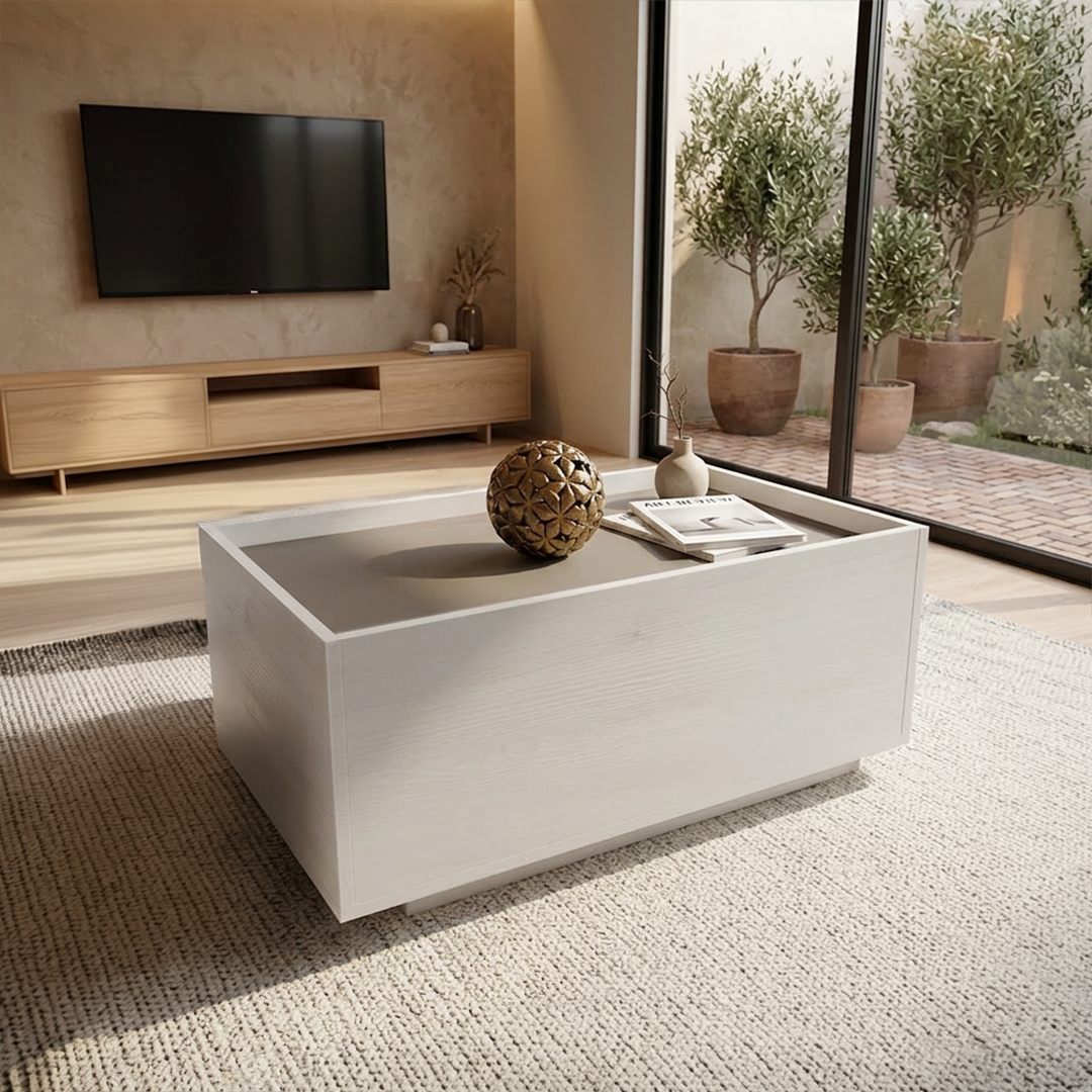 Mesa de Centro 90 cm 1 Pta 4235 - Imagen 17