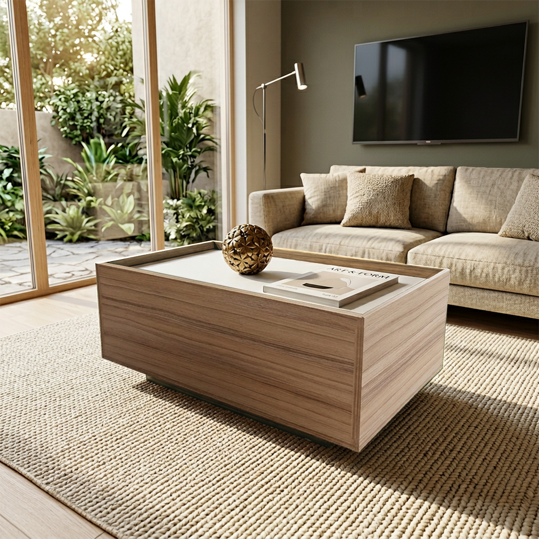 Mesa de Centro 90 cm 1 Pta 4235 - Imagen 13