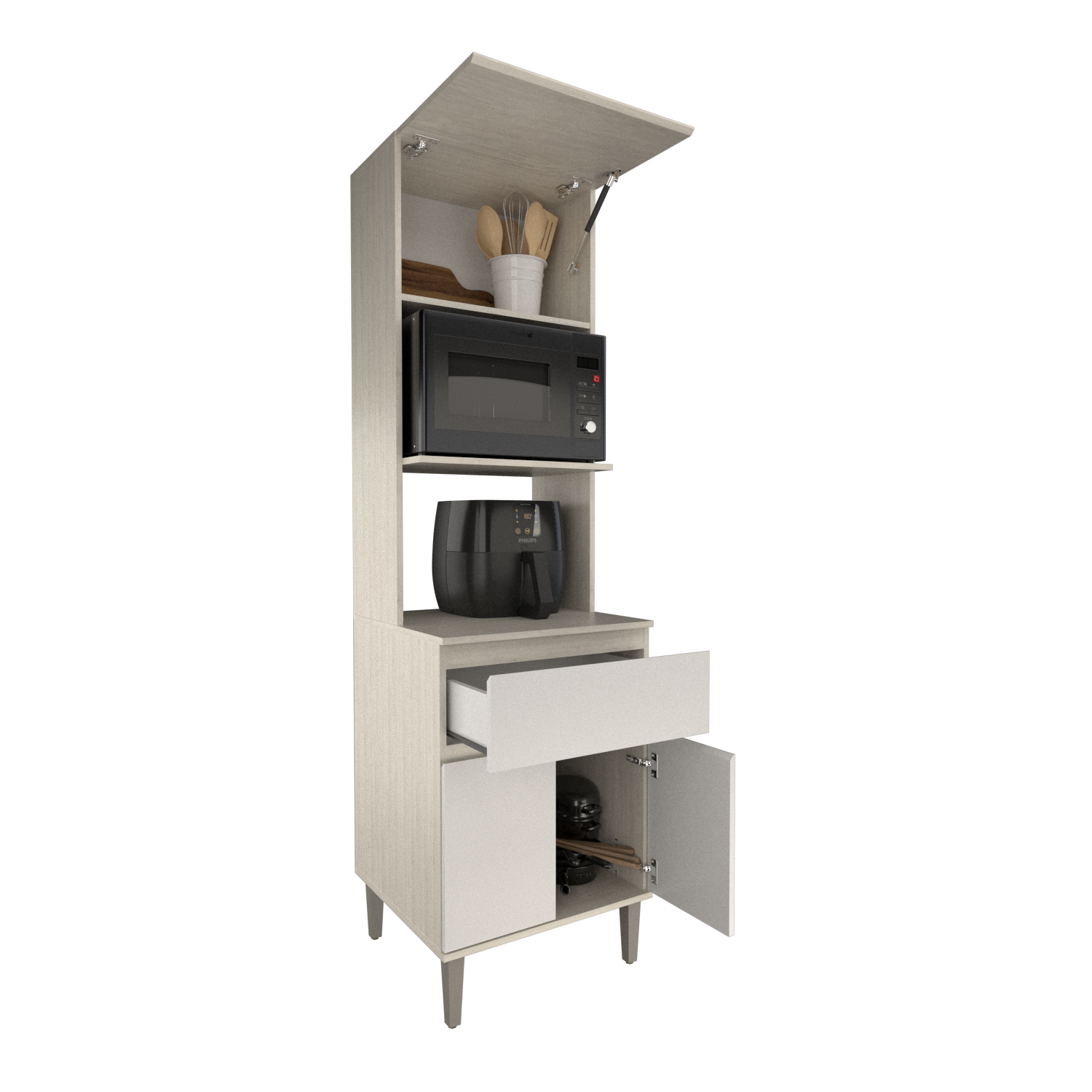Columna Portamicroondas 60 cm Tables 85011 - Imagen 16