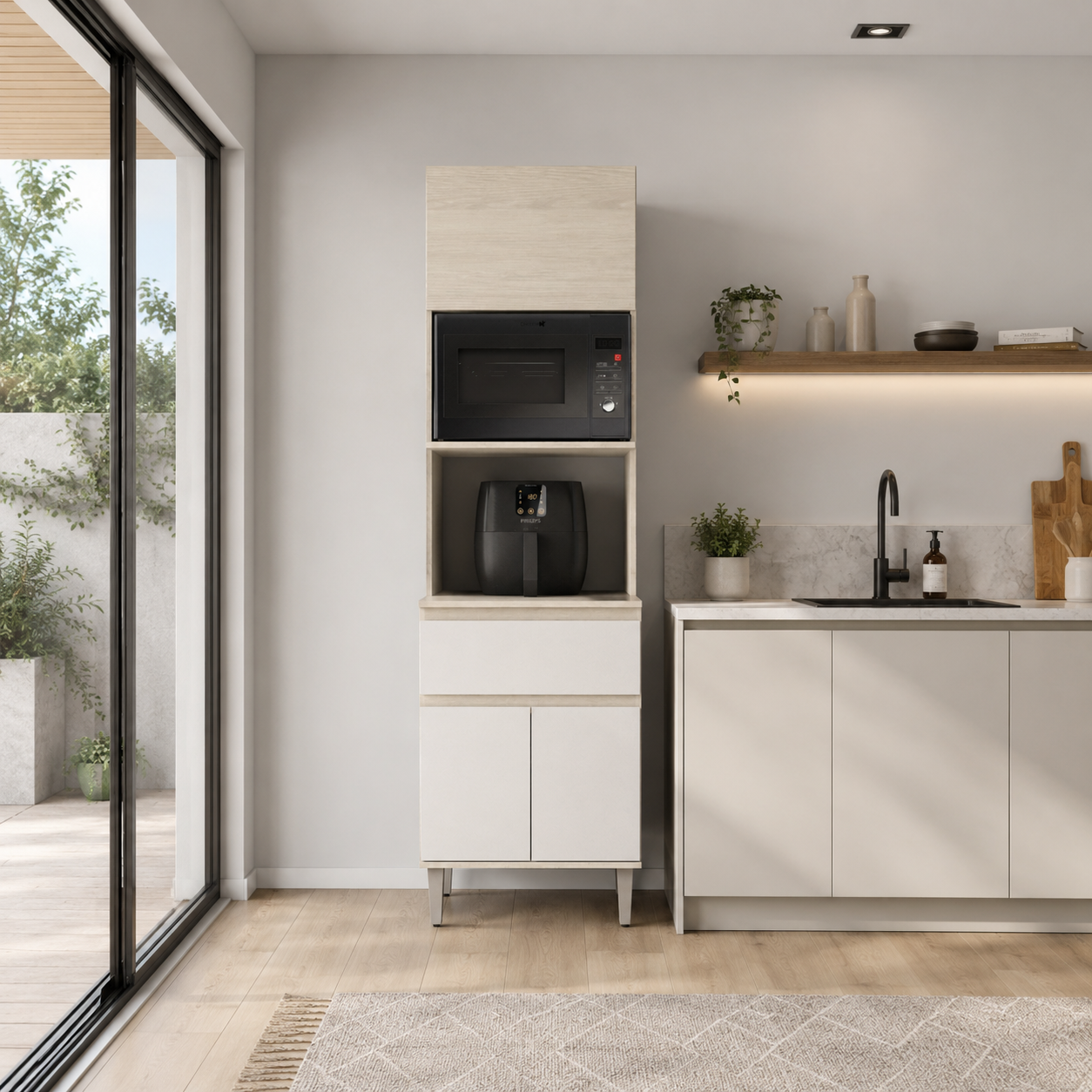 Columna Portamicroondas 60 cm Tables 85011 - Imagen 17