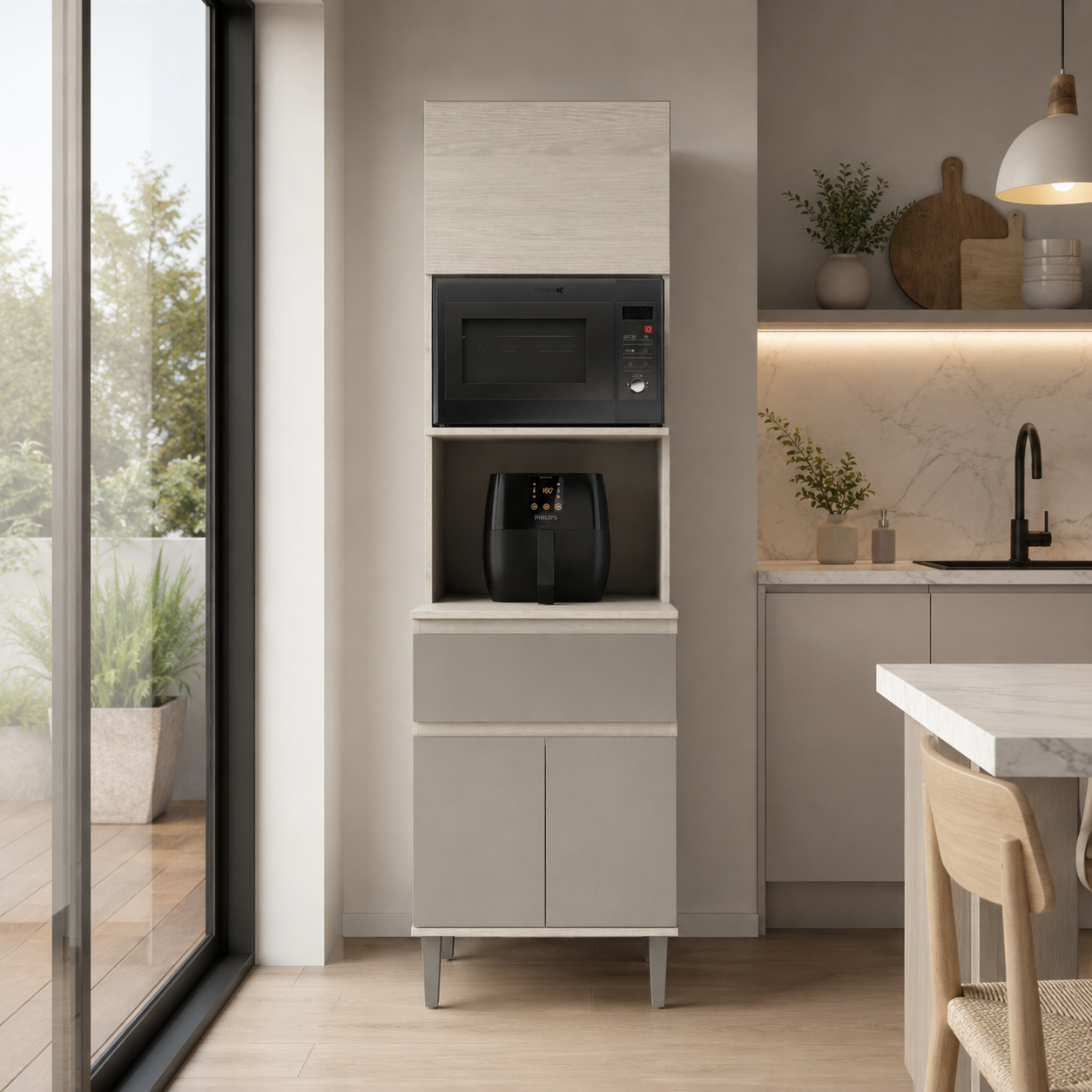 Columna Portamicroondas 60 cm Tables 85011 - Imagen 21
